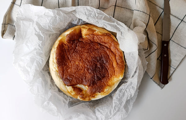 Cheesecake esponjoso en airfryer
