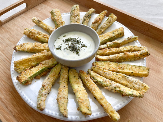 Bastones de calabacín