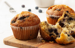 Muffins de arándanos