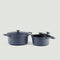 Gifts for less than €100, Kitchen Packs, Menage, Super-Packs!, Cookware - 2 pots, 2 pans - Blue 3
