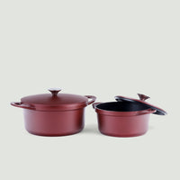 Father's day, Gifts for less than €50, Kitchen Packs, Menage, Super-Packs!, Cookware of 2 pans - Red