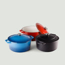 best sellers, Black Friday, CHRISTMAS GIFTS, Gifts for less than €50, Kitchen offers, Kitchen offers (without kitchen robot), Liquidation, Master the cooking, Menage, Pre - Black Friday in Kitchen, Sale, Cast iron saucepan CUKING Heavy 22 24