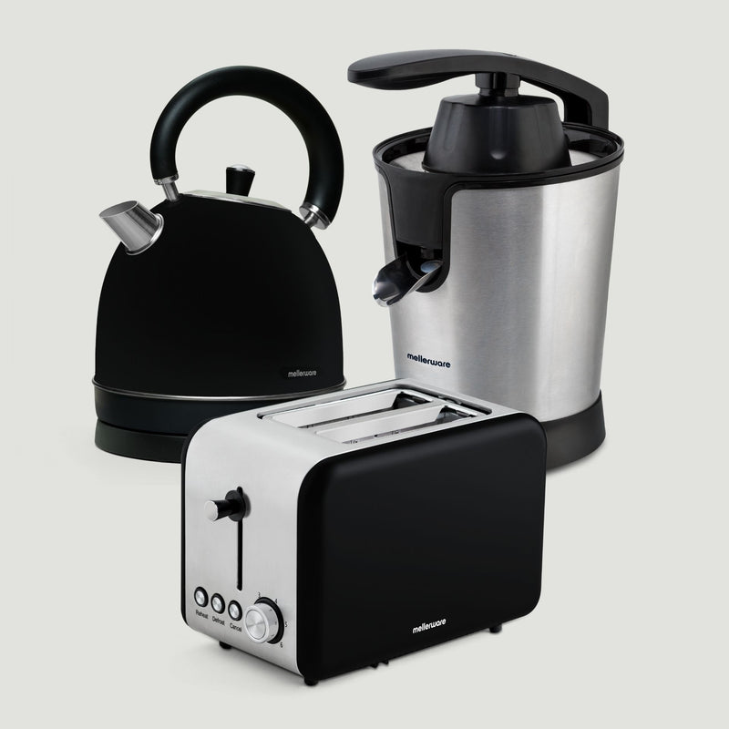 Breakfast, electric juicers, Gifts for less than €100, kettles, kitchen black friday, Kitchen Packs, Master the cooking, Super-Packs!, Toasters, Breakfast Pack - Black 1