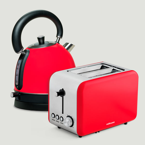 Spring Water Boiler + Crispy Toaster Pack - Red